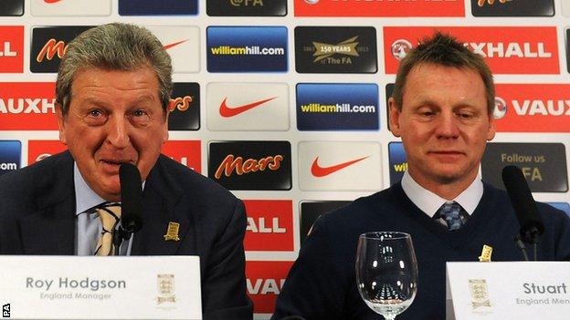 Roy Hodgson (left) and Stuart Pearce