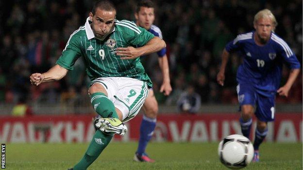 Northern Ireland striker Martin Paterson