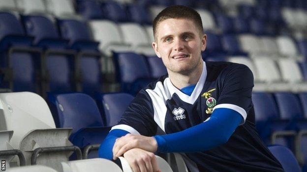 Inverness CT defender Danny Devine