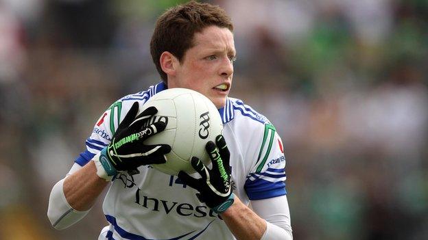 Conor McManus scored two goals for Monaghan against Wicklow