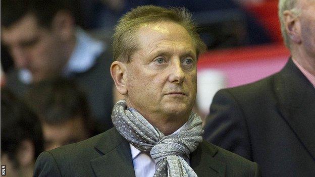 Hearts majority shareholder Vladimir Romanov