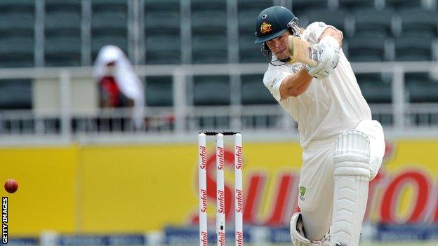 Australia vice-captain Shane Watson