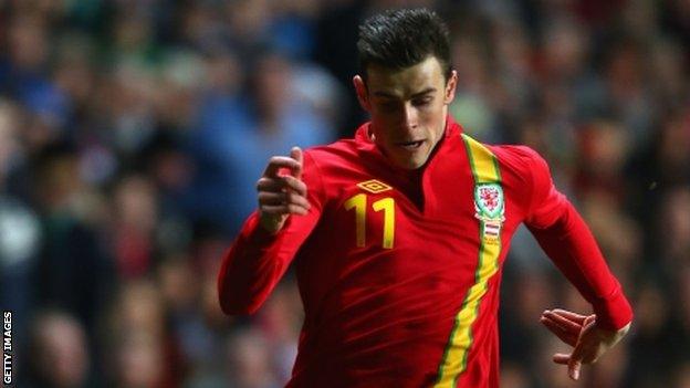 Wales winger Gareth Bale