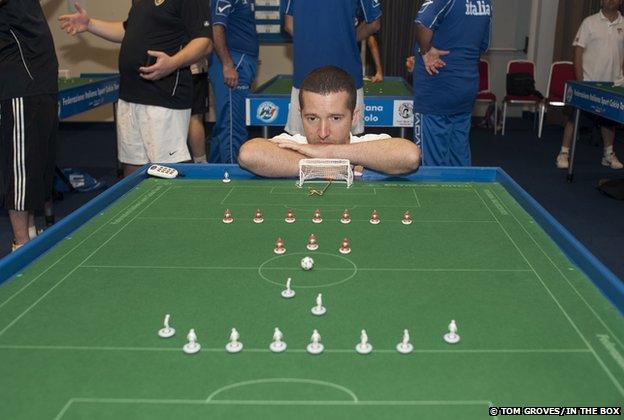 Subbuteo player