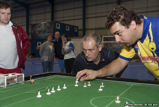 Subbuteo players