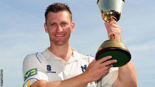 Warwickshire captain Jim Troughton