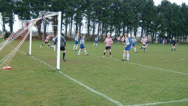 Jersey Wanderers play at their Hockey Club ground