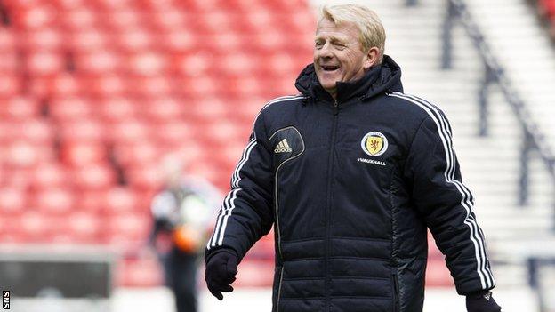 Scotland manager Gordon Strachan