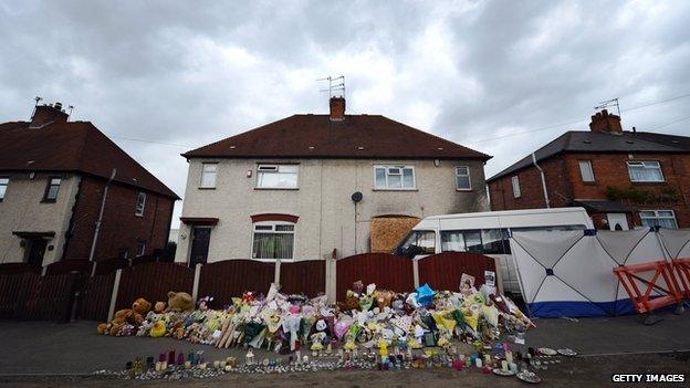 The Philpott home in Victory Road on 14 May 2012