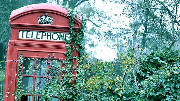 Sad phone box