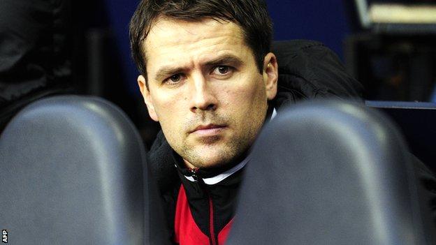 Michael Owen has spent too much time on the bench for his own liking this season