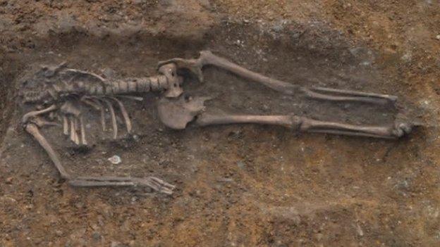 Skeleton discovered in Cambridge