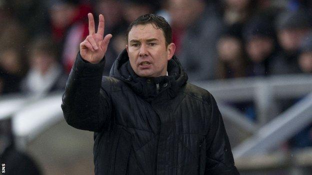 Ross County boss Derek Adams