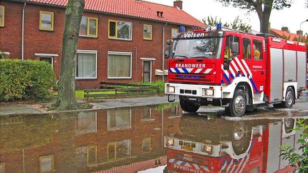 Flooding in Amsterdam