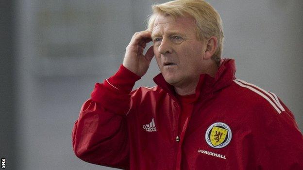 Scotland manager Gordon Strachan