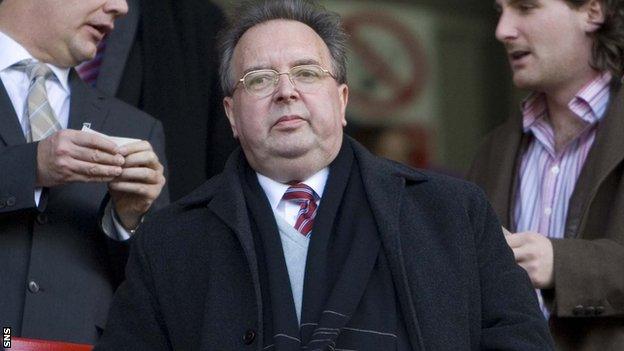 Gavin Masterton owns more than 90% of shares in Dunfermline Athletic