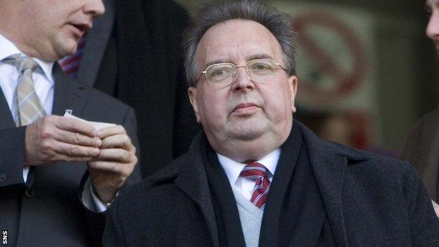 Dunfermline majority shareholder Gavin Masterton