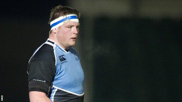 Glasgow prop Jon Welsh