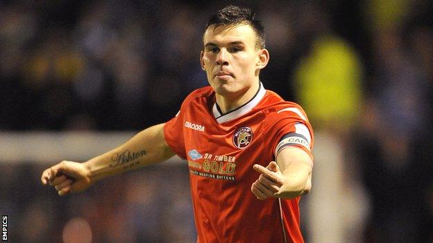 Walsall captain Andy Butler