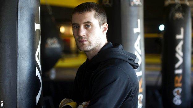 WBO lightweight champion Ricky Burns