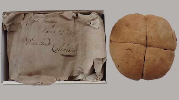 Hot cross bun said to be from 1807