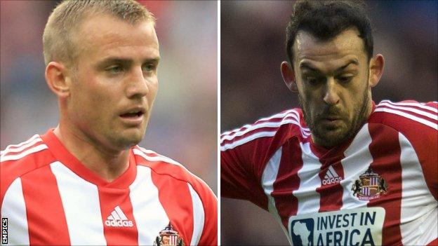 Lee Cattermole and Steven Fletcher