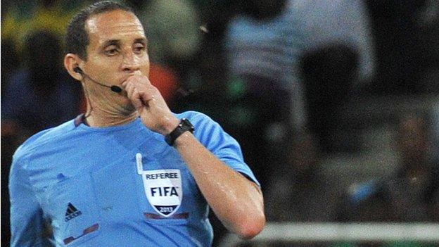 Tunisian referee Slim Jdidi