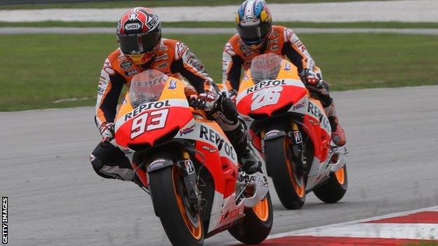 Marc Marquez & Dani Pedrosa