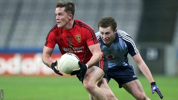 Paul McComiskey in action against Dublin last weekend