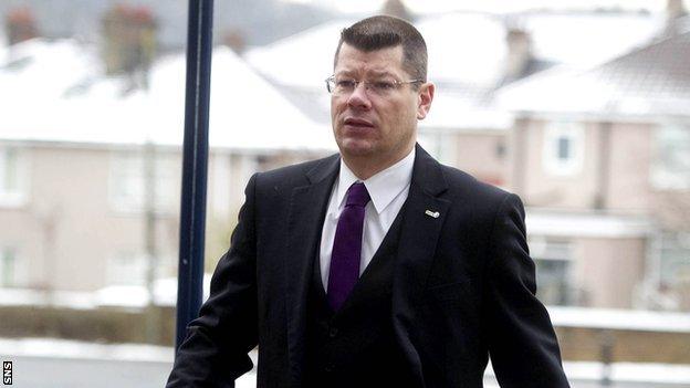 SPL chief executive Neil Doncaster