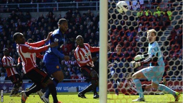 Titus Bramble scores an own goal