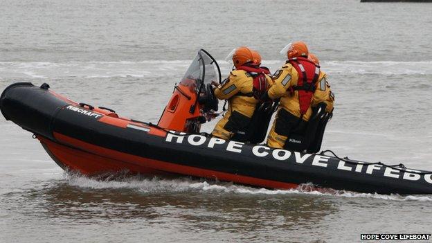 New Hope Cove lifeboat