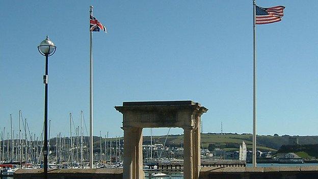 Mayflower Steps, Plymouth