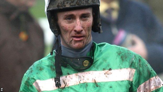 JT McNamara was left paralysed following a fall at the Cheltenham Festival