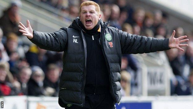 Celtic manager Neil Lennon