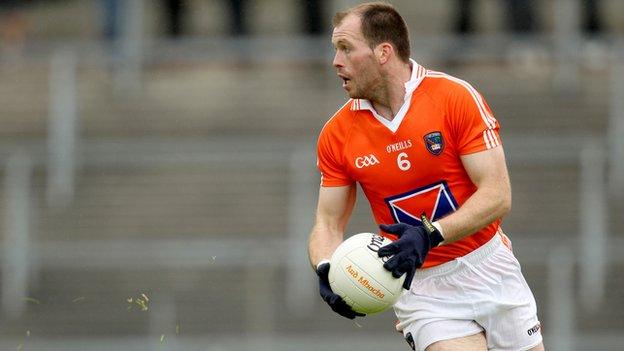 Armagh captain Ciaran McKeever