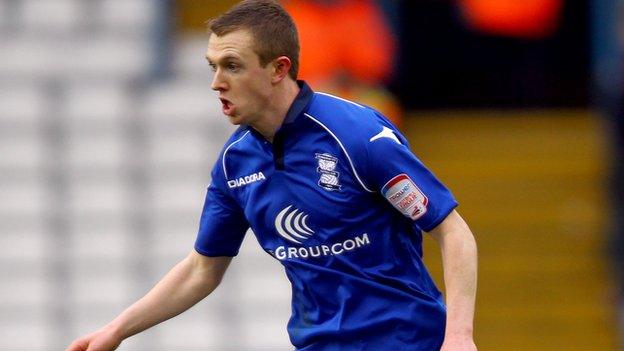 Shane Ferguson, on-loan Birmingham City winger