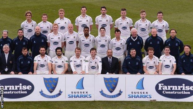 Sussex CCC squad