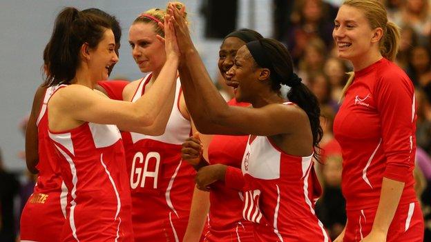 England netball players