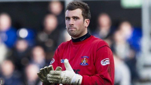 Kilmarnock goalkeeper Cammy Bell