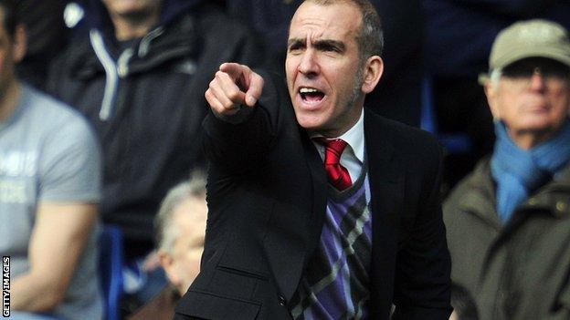 Sunderland head coach Paolo Di Canio