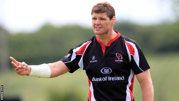 Ulster captain Johann Muller