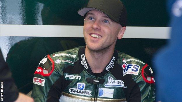 Michael Laverty of the Paul Bird Motorsport team