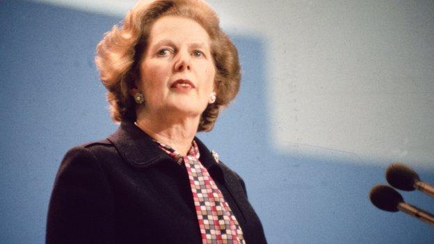 Margaret Thatcher 1985