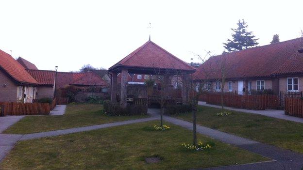 Almshouses in Coddenham