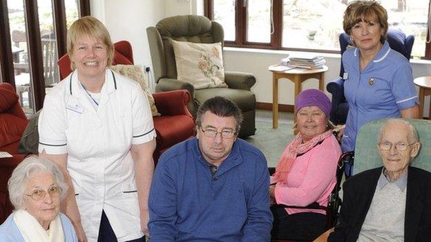 People at St Elizabeth Hospice