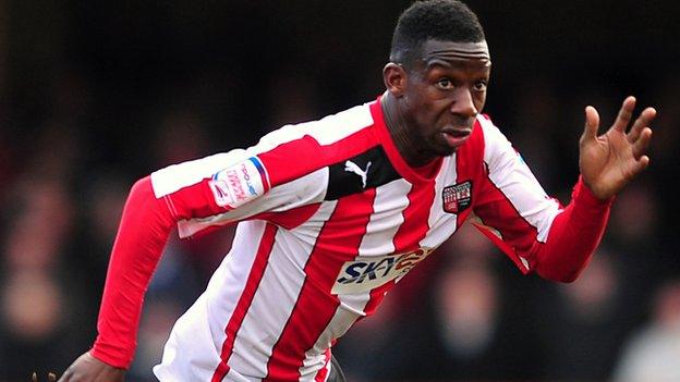 Brentford striker Bradley Wright-Phillips