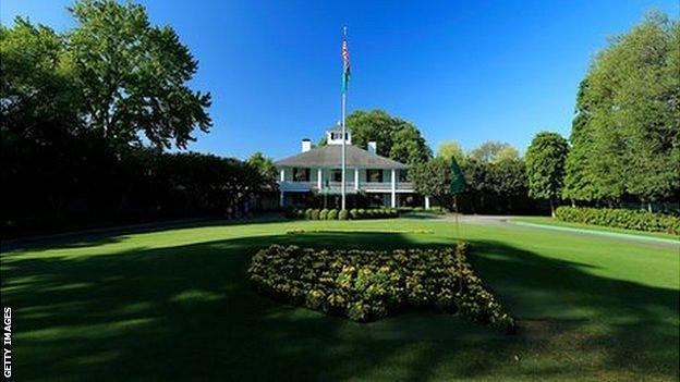 Clubhouse at Augusta National Golf Club