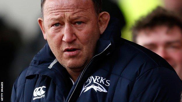 Sale Sharks director of rugby Steve Diamond