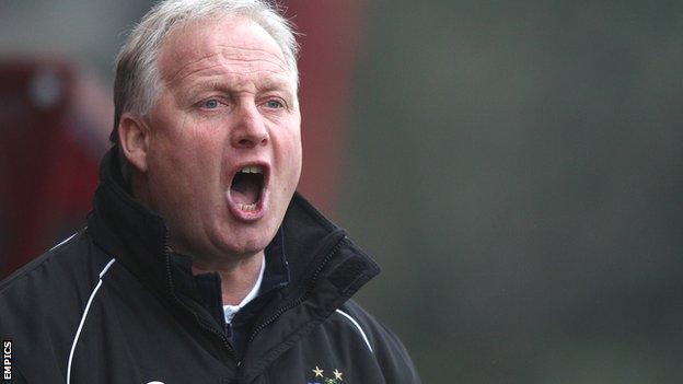 Bury manager Kevin Blackwell